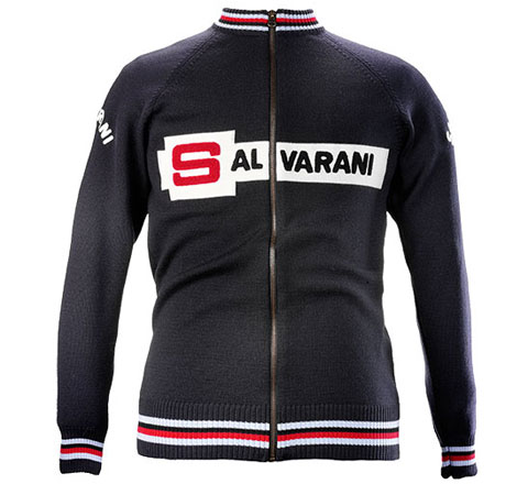 Vintage-style winter cycling tops by Magliamo