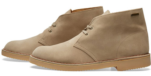 Classic Clarks Originals Deserts Boots return a Gore-Tex finish