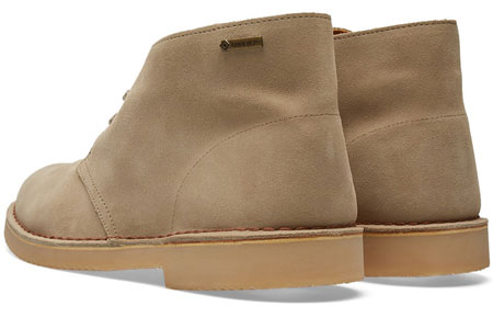 Classic Clarks Originals Deserts Boots return a Gore-Tex finish