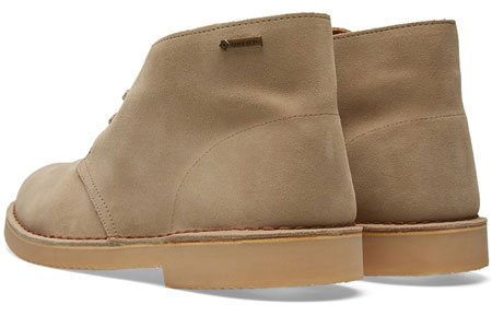 Classic Clarks Originals Deserts Boots return a Gore-Tex finish