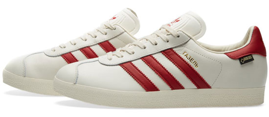 Adidas Gazelle Moskva and St Petersburg GTX trainers