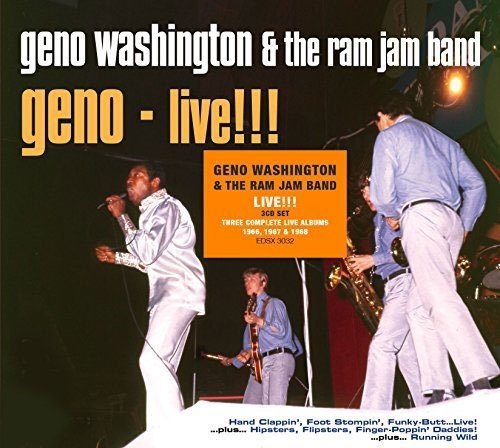 Geno Washington - Geno! The Piccadilly & Pye Studio Recordings and Live! box set (Demon Records)