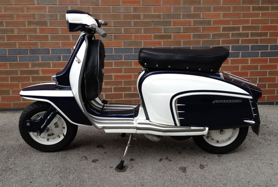 1963 Lambretta TV 200 GT scooter