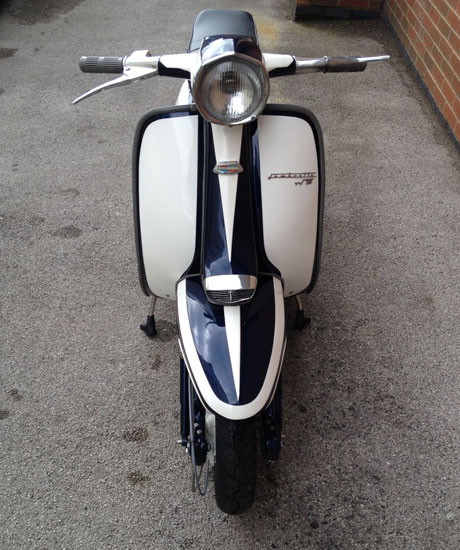 1963 Lambretta TV 200 GT scooter