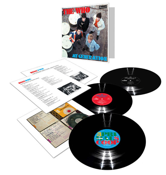 Vinyl editions of The Who’s My Generation reissues revealed