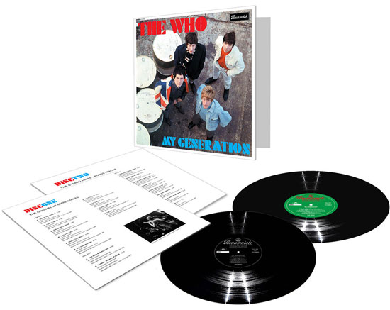 Vinyl editions of The Who’s My Generation reissues revealed