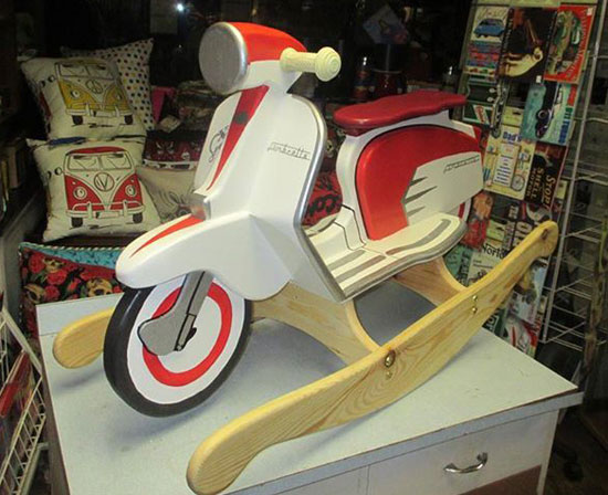 Grab a custom-made rocking Lambretta SX scooter