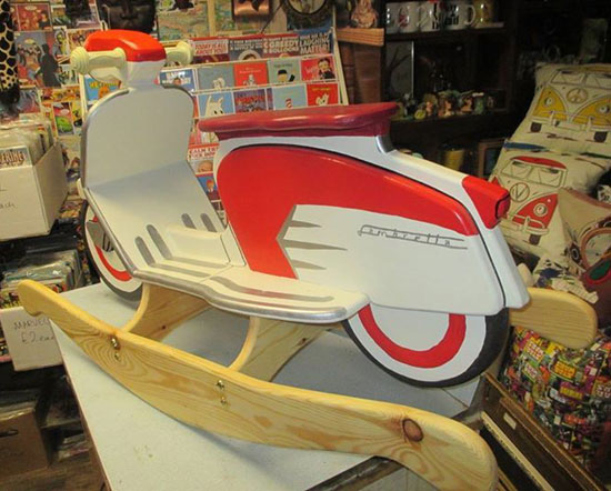 Grab a custom-made rocking Lambretta SX scooter