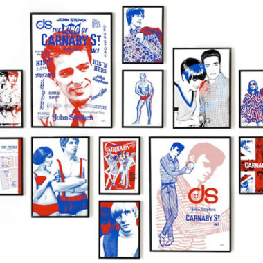 Officially licensed John Stephen pop art collection by Art & Hue