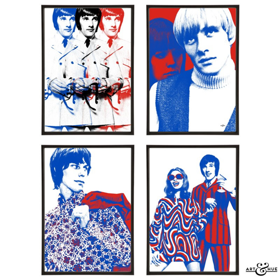 Officially licensed John Stephen pop art collection by Art & Hue