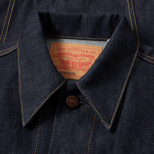 Levi s Vintage 1967 Type III Trucker jacket in rigid denim