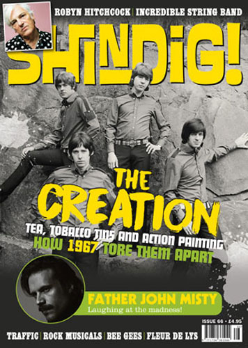 The Creation head up the new Shindig! magazine