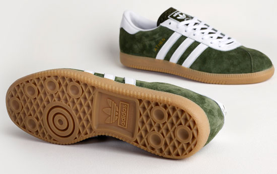 Coming soon: Adidas Athen trainers in Forest Green suede