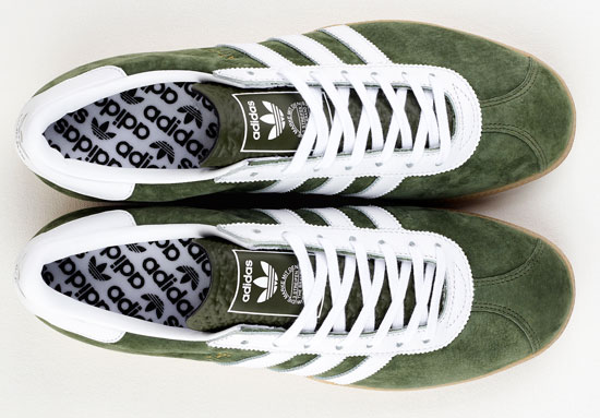 Coming soon: Adidas Athen trainers in Forest Green suede