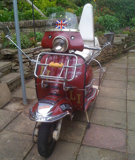 Italian 1960 Lambretta 125 LI S2 scooter on eBay