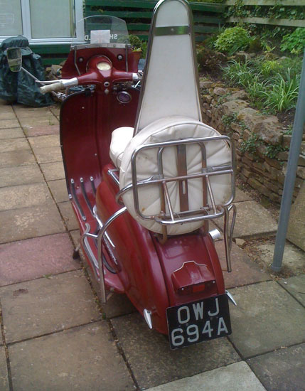 Italian 1960 Lambretta 125 LI S2 scooter on eBay