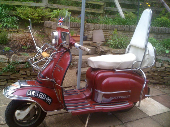 Italian 1960 Lambretta 125 LI S2 scooter on eBay