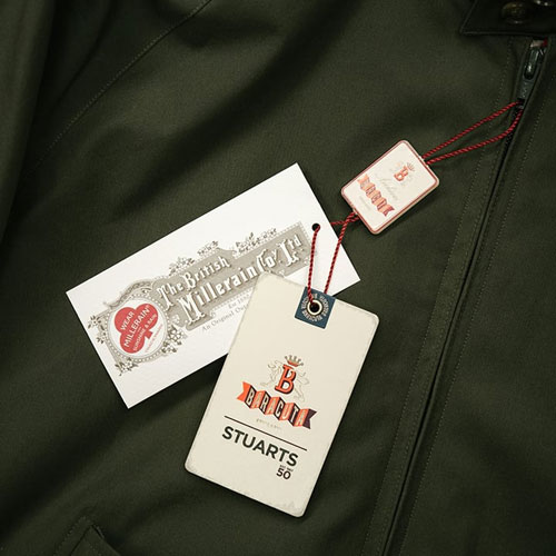 Baracuta x Stuarts of London 50th Anniversary Archive Fit G9 Harrington Jacket
