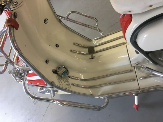 Fully restored 1962 Lambretta TV175 scooter on eBay