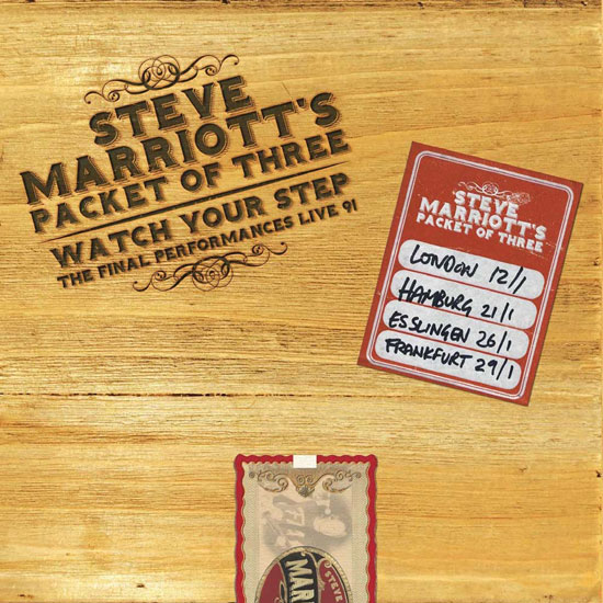 Steve Marriott - Watch Your Step: Final Performances ’91 box set (Cherry Red)