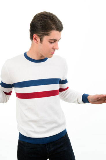 Style Scene Knitted Crew Neck 100% Cotton £59