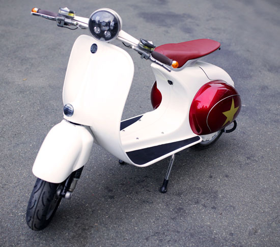 Coming soon: Buzz 1 vintage-style electric scooter