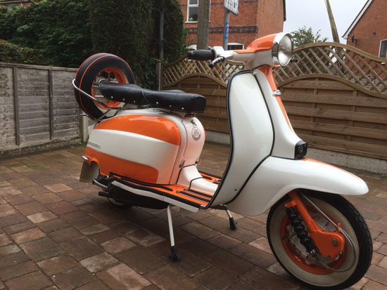 Restored 1962 Italian Lambretta LI 150 on eBay