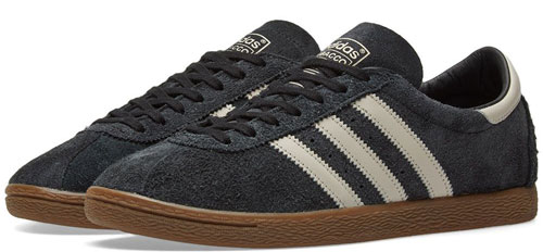 Archive reissue: Adidas Tobacco trainers land in black and brown