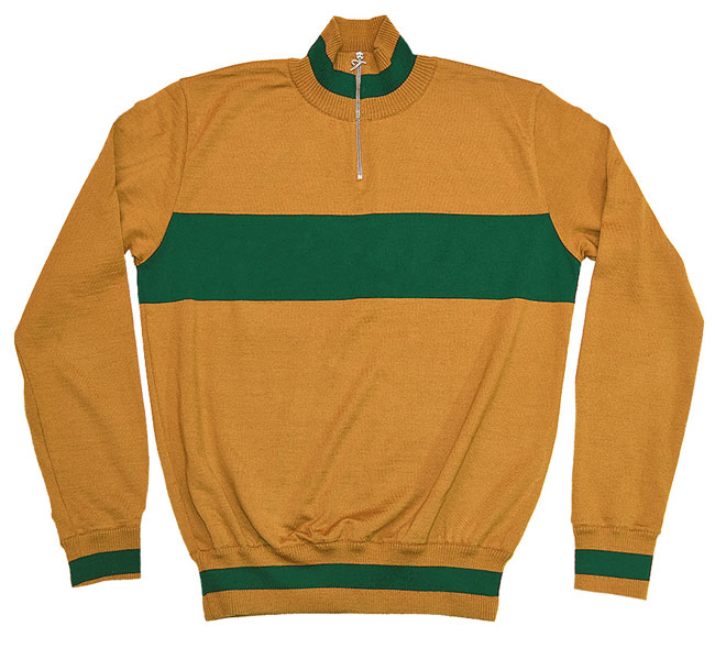 Vintage-style cycling tops by Tiralento