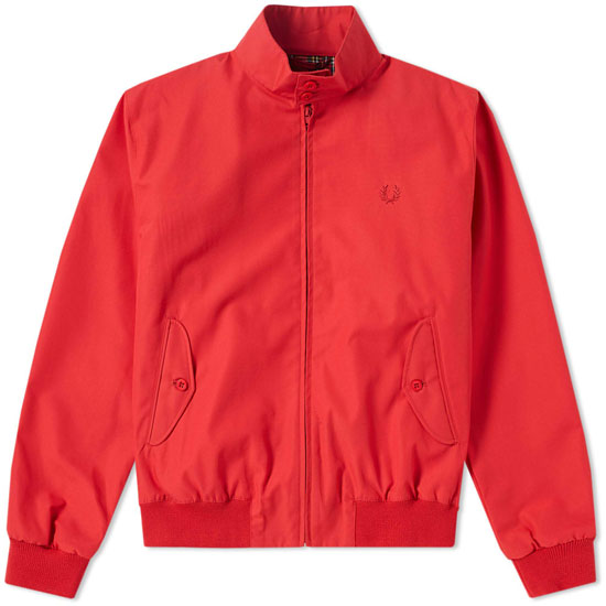 Fred Perry Reissues Made in England Harrington Jacket