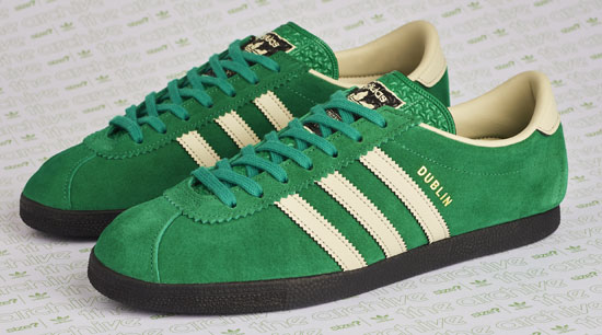 Adidas Dublin trainers return with a St Patrick’s Day finish