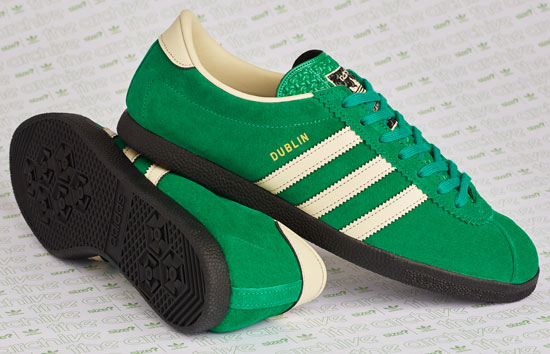 Adidas Dublin trainers return with a St Patrick’s Day finish