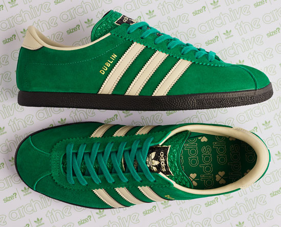 Adidas Dublin trainers return with a St Patrick’s Day finish