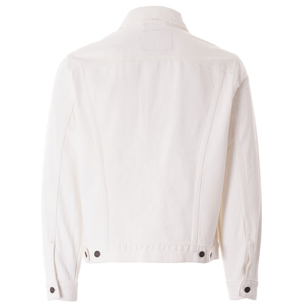 Classic Levi’s denim jacket in white returns