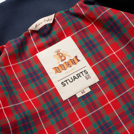 New Baracuta x Stuarts of London Archive Fit G9 Harrington