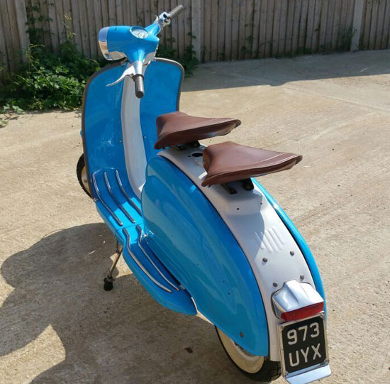 Italian 1961 Lambretta Li 125 scooter on eBay