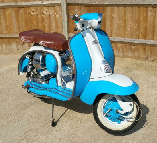 Italian 1961 Lambretta Li 125 scooter on eBay