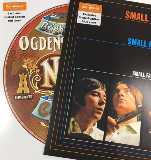 Sainsbury’s offers exclusive Small Faces coloured vinyl