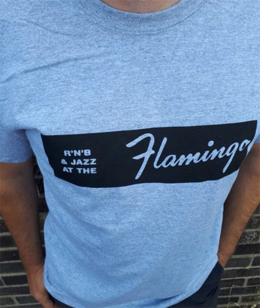 Flamingo Club t-shirt by Gama Clothing