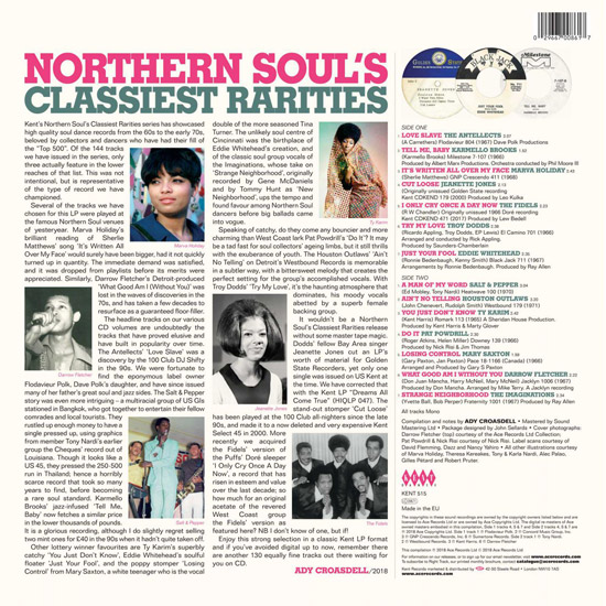 Heading to vinyl: Northern Soul’s Classiest Rarities (Kent)