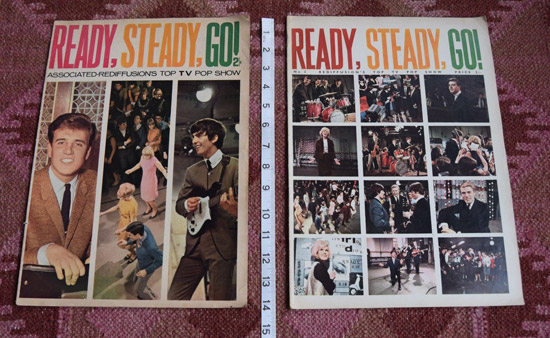 First two issues of Ready Steady Go! magazine on eBay