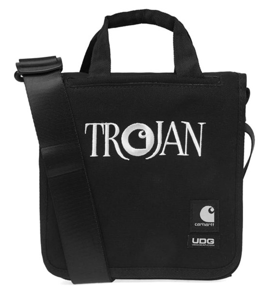 Limited edition Trojan 7-inch record bags