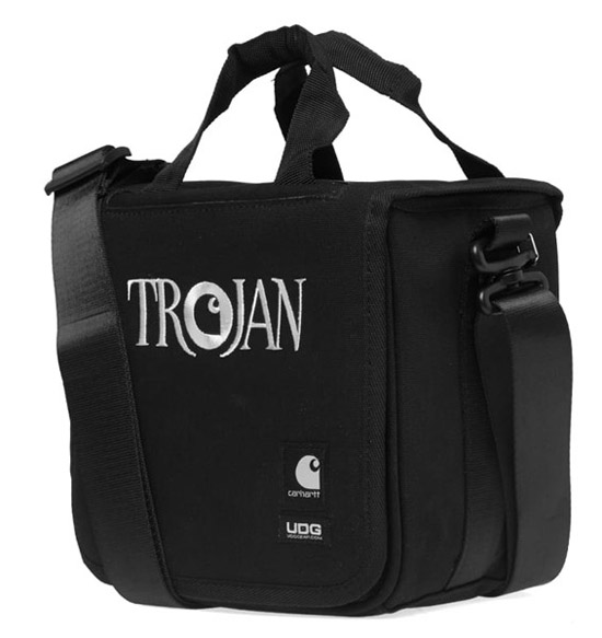 Limited edition Trojan 7-inch record bags