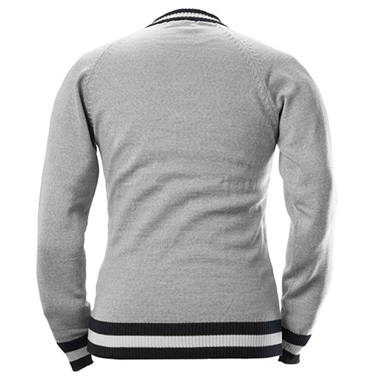 Carpano vintage-style Merino Wool track top by Magliamo