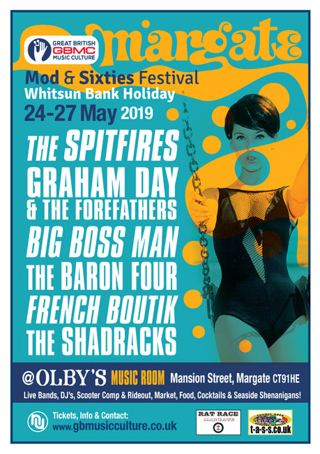 Margate Mod and Sixties Festival 2019