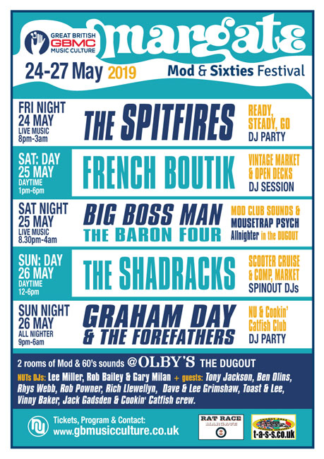 Margate Mod and Sixties Festival 2019