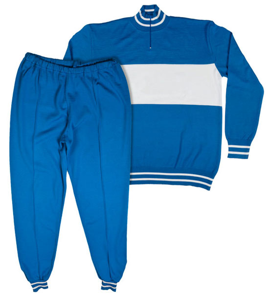 Vintage-style cycling clothing by Tiralento