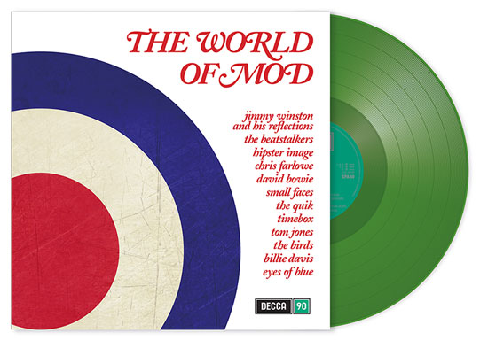 Various Artists: World of Mod on green vinyl