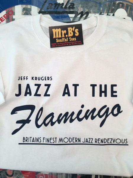 Jazz At The Flamingo t-shirts by Mr. B’s Soulful Tees