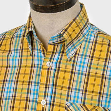 1960s woven button-down shirts at Art Gallery Clothing